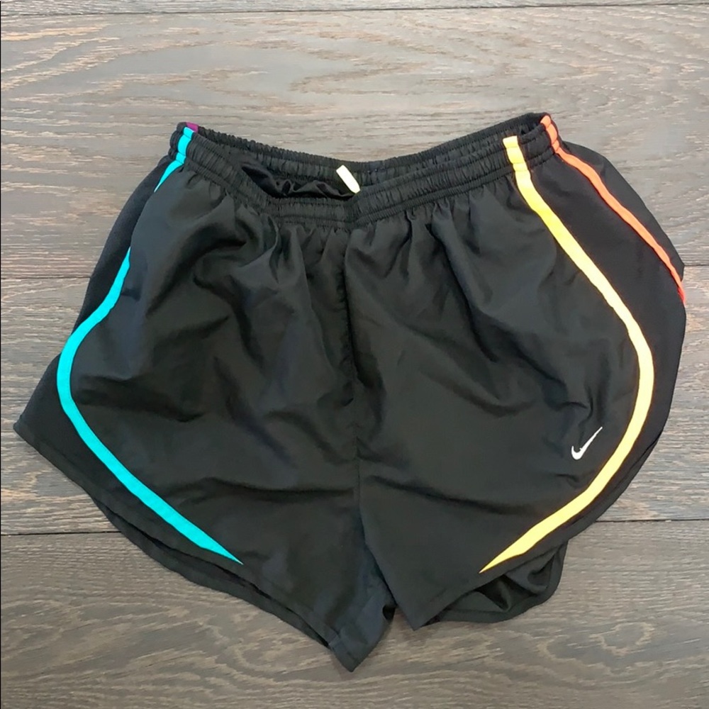 Nike multi-color workout shorts